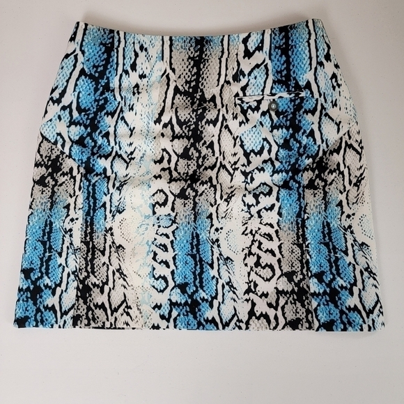 EP Pro Multi Color Snakeskin Print Golf Skirt/Skort Sz 6 - Picture 2 of 13